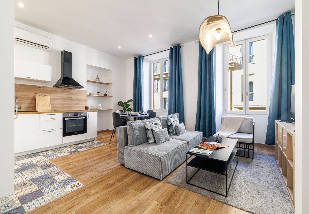 Appartement à Nice - Magnifique 3P Moderne - Zone Piétonne - Climatisé