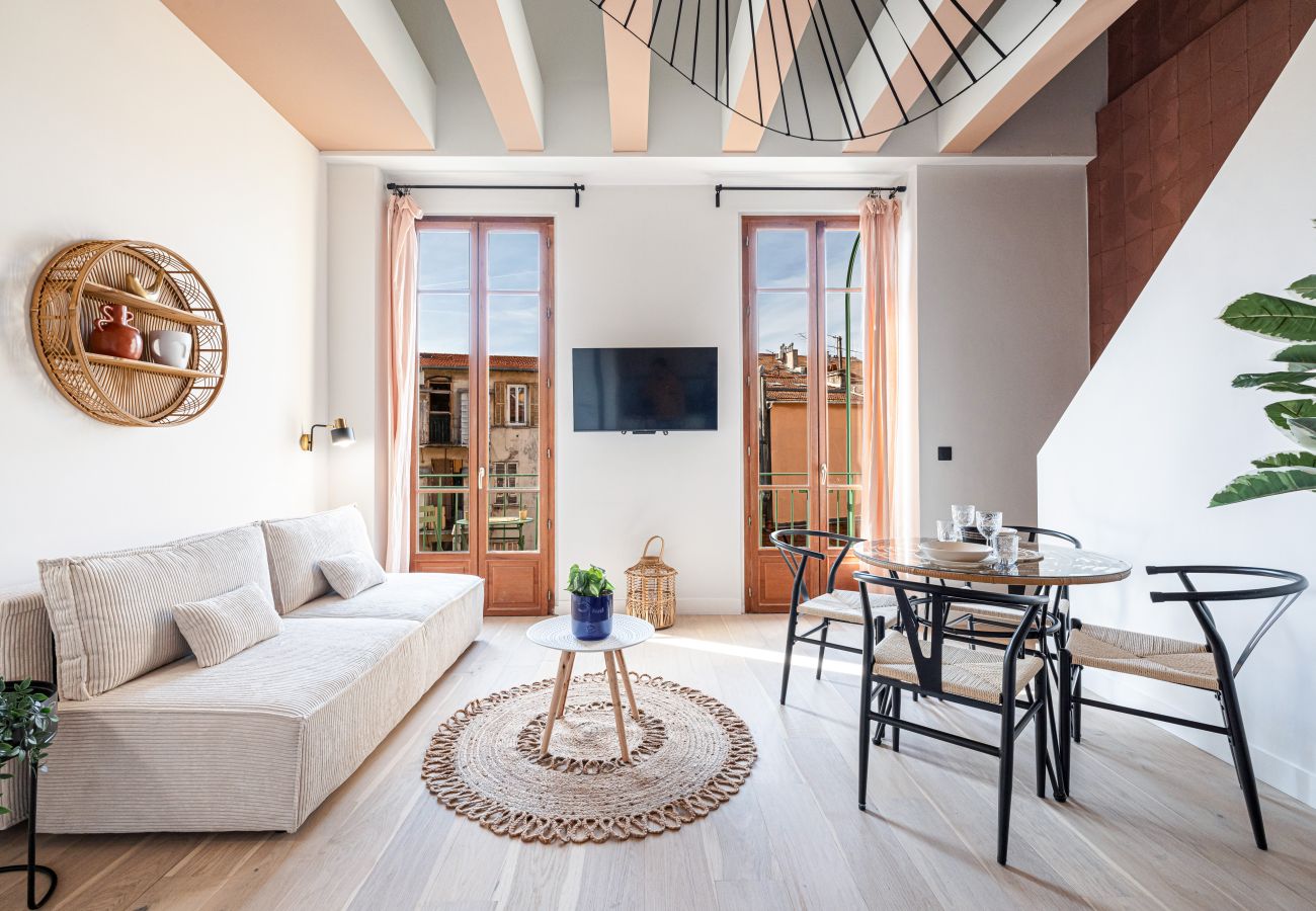 Appartement à Nice - Magnifique duplex - Quartier du Port - A/C