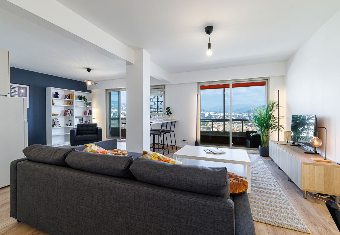 Appartement à Nice - Joli appartement - climatisé - Hauteurs de Nice