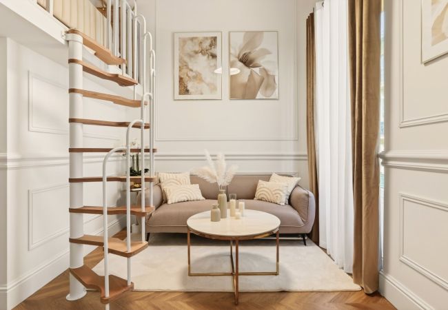 Studio à Nice - Élégant studio climatisé avec mezzanine au cœur de Nice