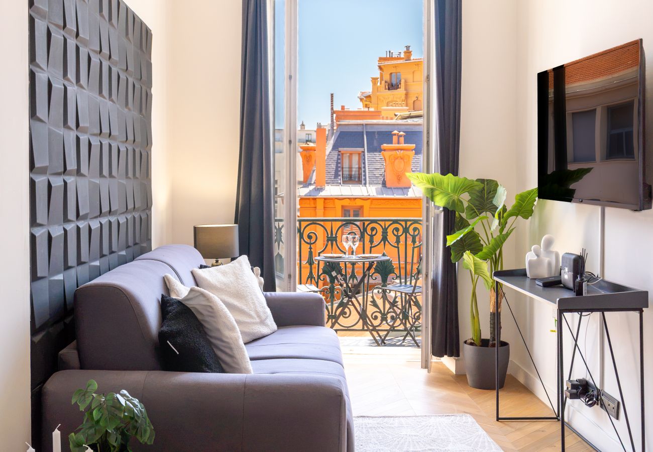 Appartement à Nice - Nice centre – 2 pièces clim & balcon ensoleillé
