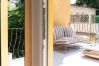 Studio à Eze -  Studio lumineux, terrasse, plage à 2 min à pied 