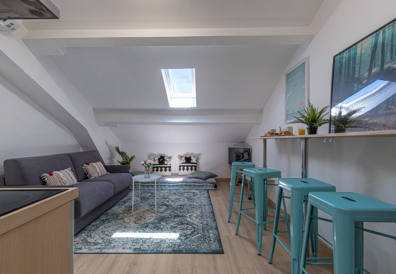 Apartment in Nice - Charming 1 Bedroom apartment renovated - top floor - A/C