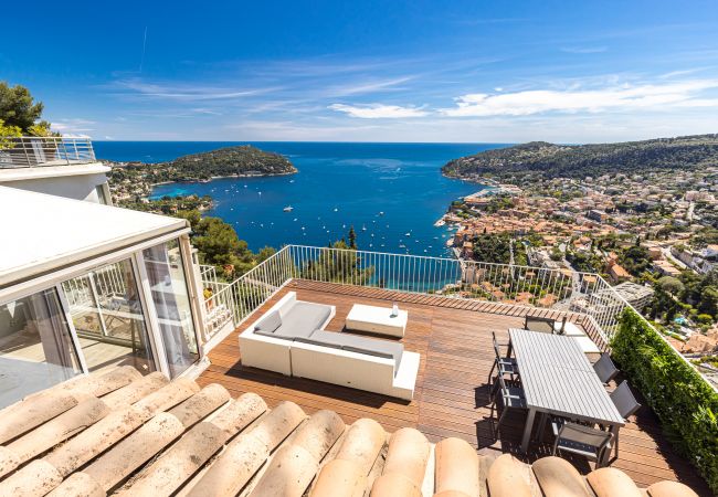  in Villefranche-sur-Mer - Roof Terrace - Panoramic Sea View - Jaccuzzi