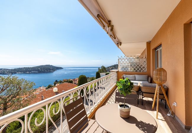  in Villefranche-sur-Mer - Panoramic see view - 2 bedrooms - Villefranche sur Mer