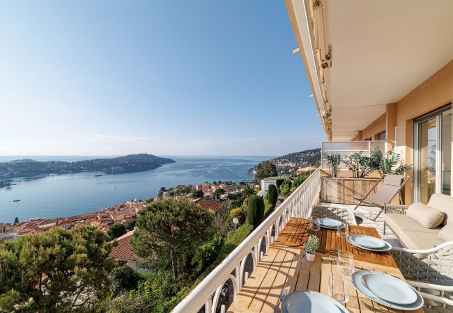  in Villefranche-sur-Mer - Panoramic see view - 2 bedrooms - Villefranche sur Mer