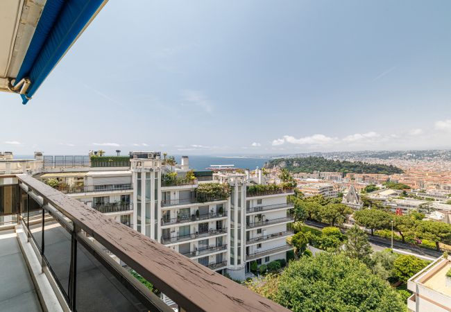 Apartment in Nice - Panoramic Sea View • Top Floor • Private Garage • A/C Apartment in Nice - Panoramic Sea View • Top Floor • Private Garage • A/C